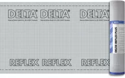 DELTA-REFLEX Пленка с алюминиевым рефлексным слоем для пароизоляции (скатные и плоские крыши)